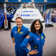 Josh Cassada y Sunita Williams.